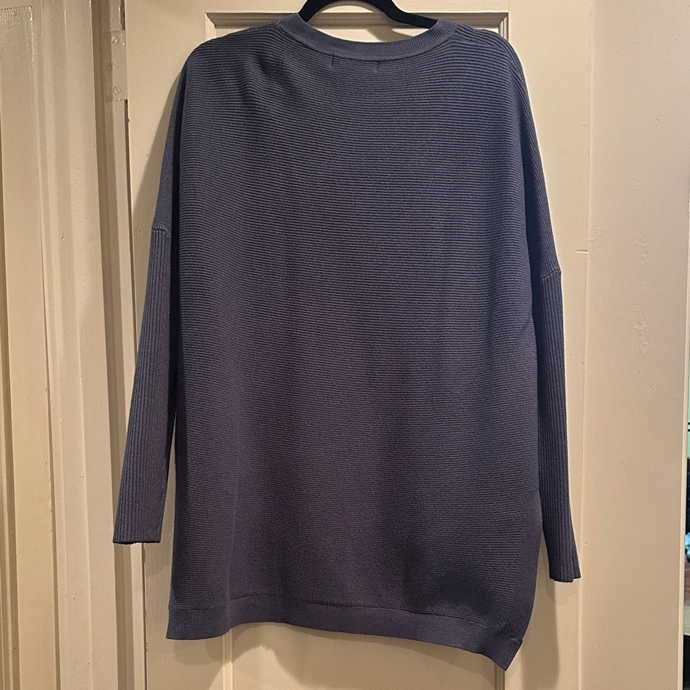 NWT ANRABESS Deep Blue Sweater - Picture 2 of 2